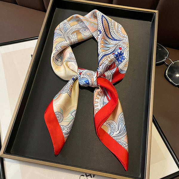 Small Square Silk Scarf