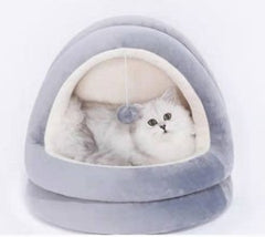 High Quality Round Plush Cat Bed