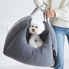 Dog Car Waterproof Fabric Basket Portable For Car Seat Safety