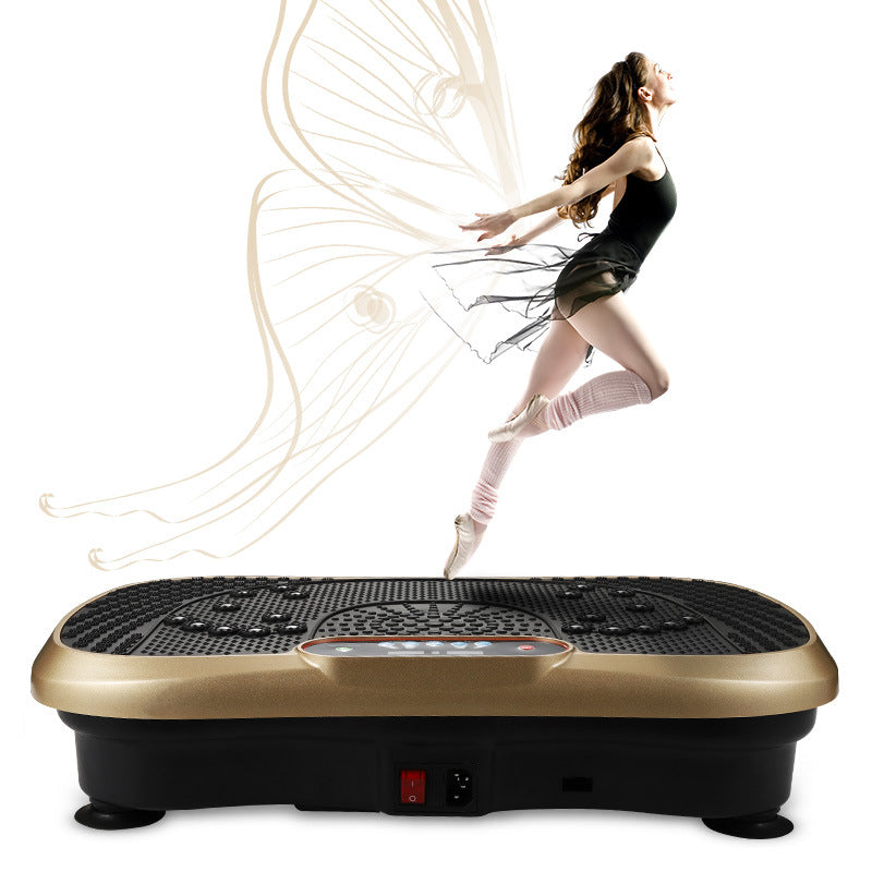 Lazy Power Plate Sports Vibration Body Shaping Weight Reducing Apparatus