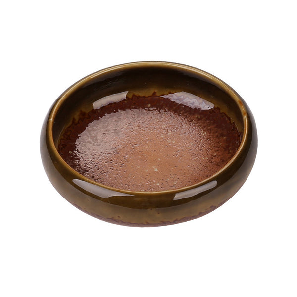 Ceramic Japanese Round Snack Plate