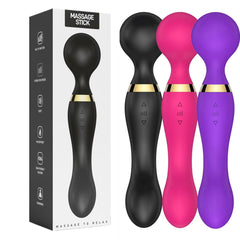 Powerful Multi-Speed Magic Massager Wand Massage Full Body USB Rechargeable 20s