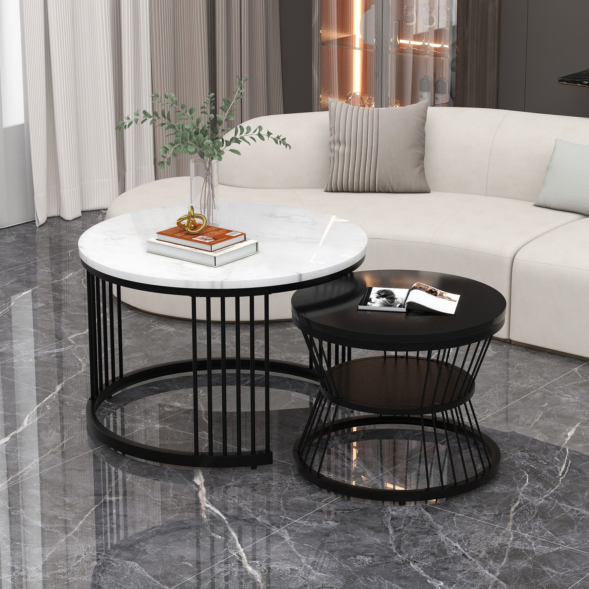 Modern Nesting Coffee Table