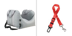 Dog Car Waterproof Fabric Basket Portable For Car Seat Safety