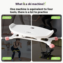 Balanced Mini Fitness Ski Trainer For Home Use