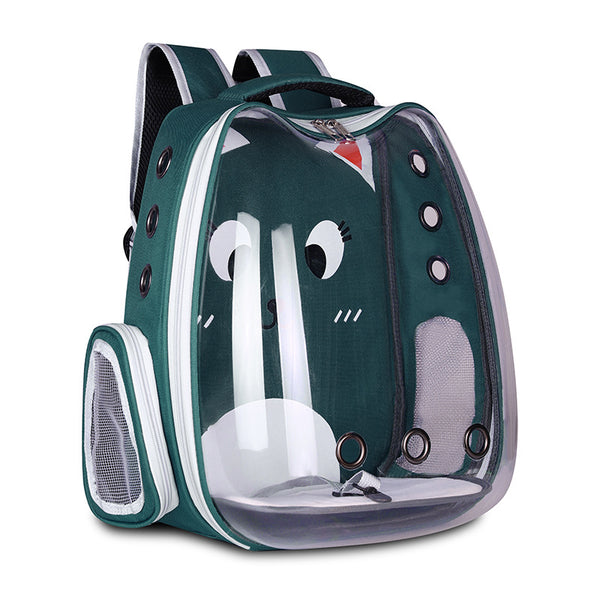 Pet Backpack Breathable Over Shoulder Elevated Carrier