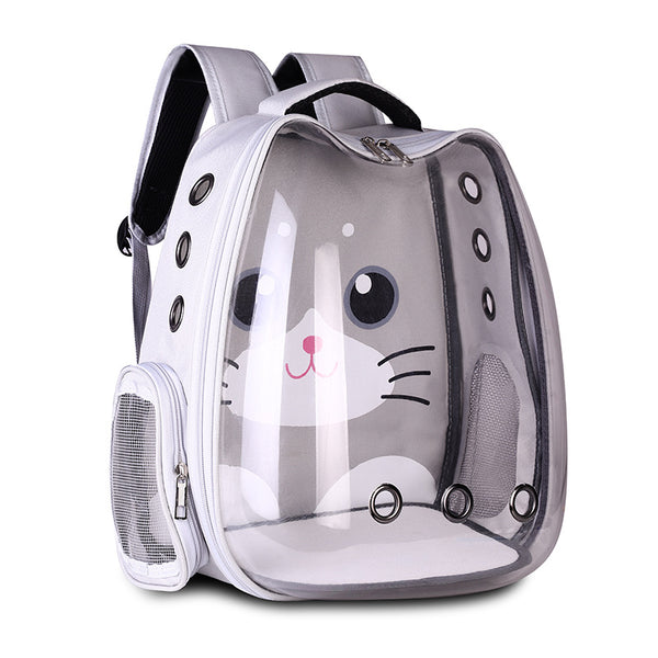 Pet Backpack Breathable Over Shoulder Elevated Carrier