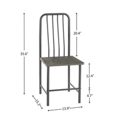 Square Glass Tempered Dining Table