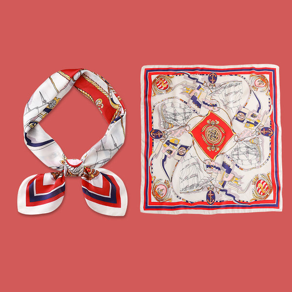 Small Square Silk Scarf