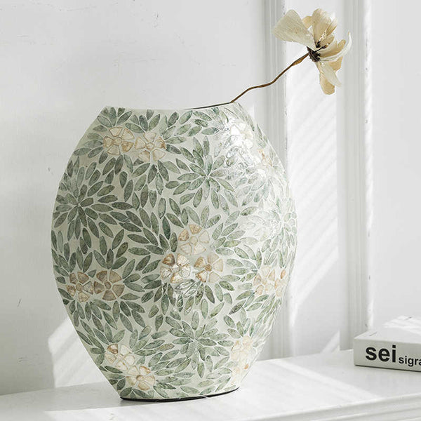 Handmade Shell Decorative Vase Creative Table Flower Container