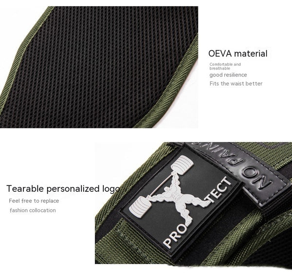 Men's Large Fitness Belt for Weight Equipment