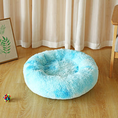 Round Plush Cat and dog Bed