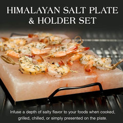 Himalayan Rose Salt Plate Barbecue Plate
