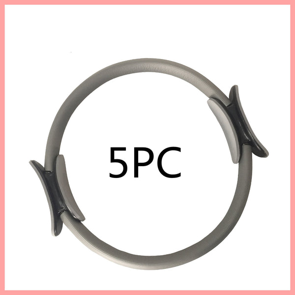 Fitness Pilates Yoga Ring Dual Exercise Home Gym Workout Sports Body Resistance