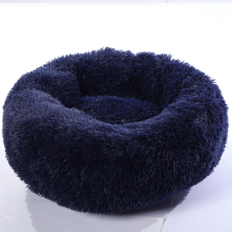 Round Plush Cat and dog Bed