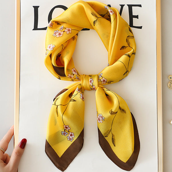 Small Square Silk Scarf