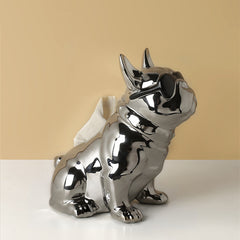 Pet Lovers Porcelain Frenchie Dog Home Decor Ornaments