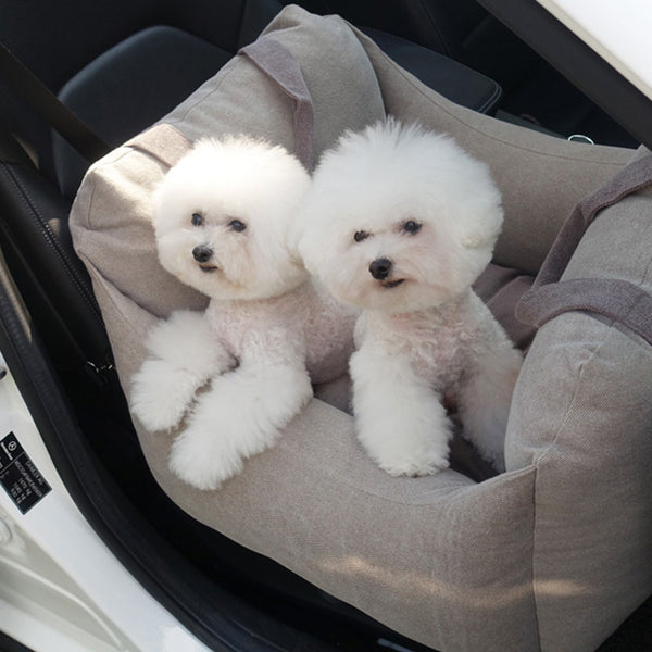 Dog Car Waterproof Fabric Basket Portable For Car Seat Safety