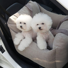 Dog Car Waterproof Fabric Basket Portable For Car Seat Safety