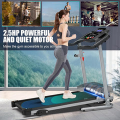 Compact Folding Treadmill For Home