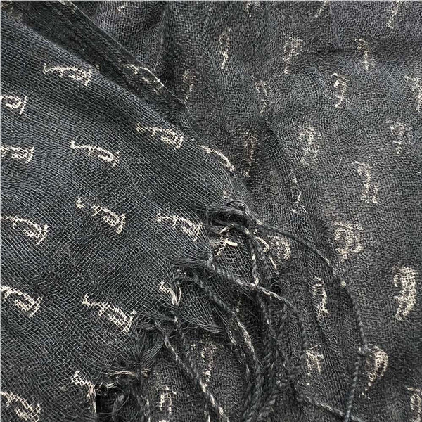 Elegant Abstract Evening Scarf