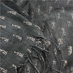 Elegant Abstract Evening Scarf