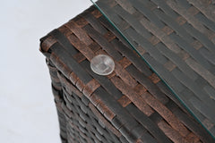 Patio Furniture, Outdoor Furniture, Seasonal PE Wicker Furniture, 5 Set Wicker Furniture With Temper