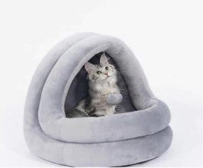 High Quality Round Plush Cat Bed
