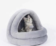 High Quality Round Plush Cat Bed