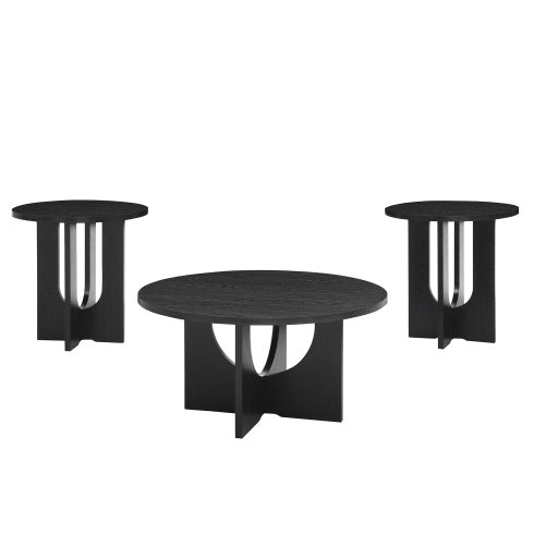 Modern Minimalist Solid Wood Coffee Table, Nordic Style