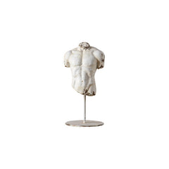 Creative Half-body Sculpture Plaster Figurine Home Decor