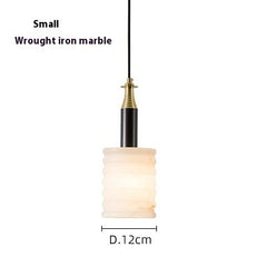 New Chinese Style Marble Small Droplight