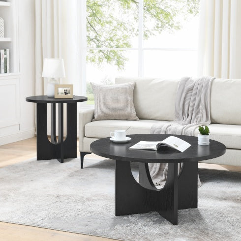 Modern Minimalist Solid Wood Coffee Table, Nordic Style