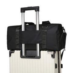 Simple Solid Color Travel Large Capacity Swimming Gym Bag