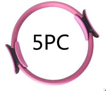 Fitness Pilates Yoga Ring Dual Exercise Home Gym Workout Sports Body Resistance