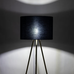UMBERTO Black Modern  Floor Lamp  (Clearance)