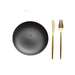 Steak Plate Round Flat Plate Western Food Plate