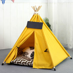 Portable Pet Teepee Tent for Dog & Cat