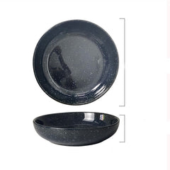 Japanese-style Plate Large Round Household Ceramics