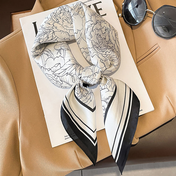 Small Square Silk Scarf