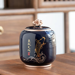 Jilian Fish Auspicious Breeze Tea Pot