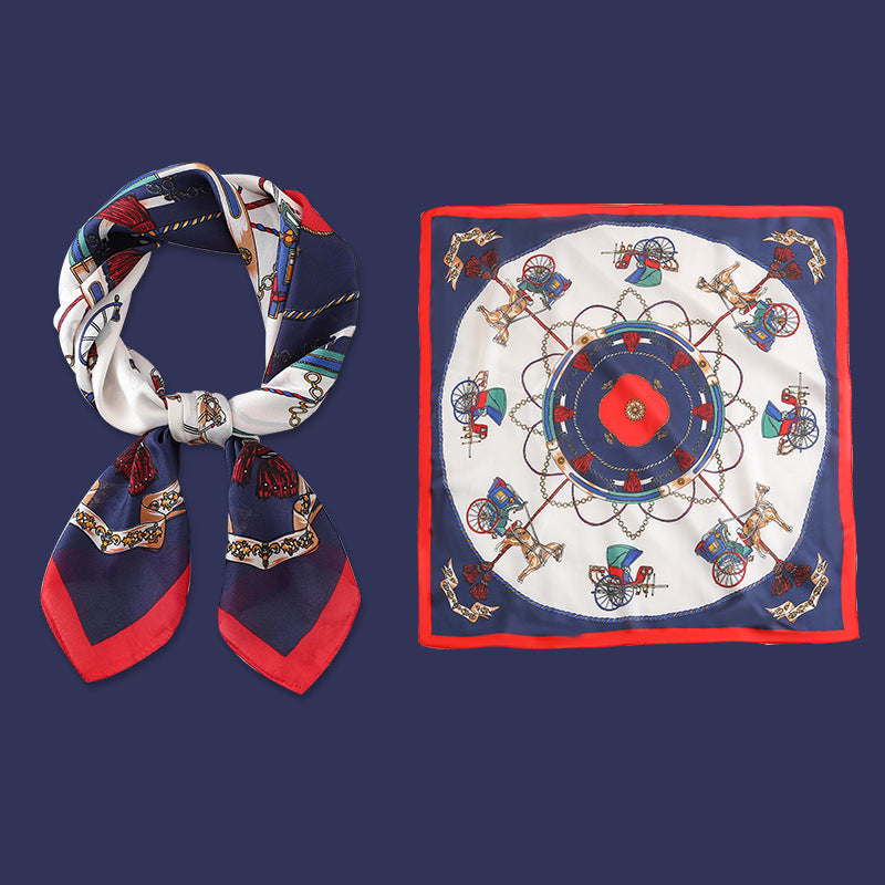 Small Square Silk Scarf