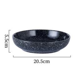 Japanese Ceramic Deep Plate Bowl