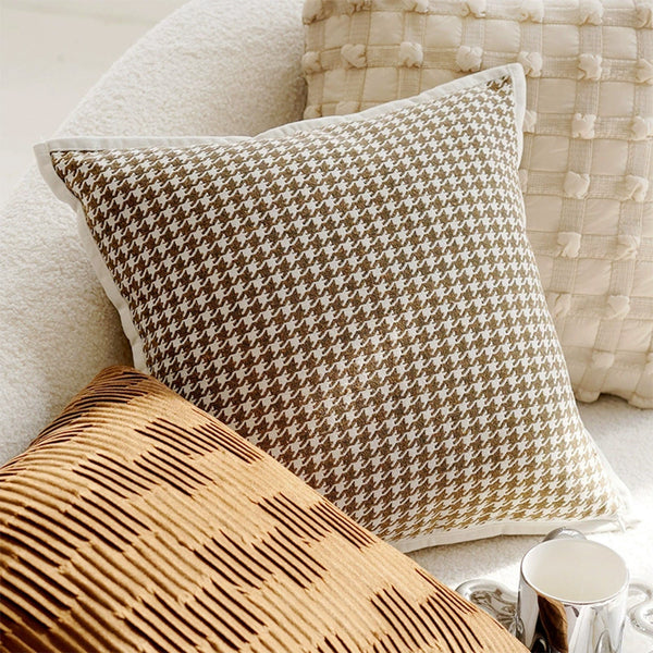 Linen Nordic Style Throw Pillow Covers With Tassel Cushion Cases