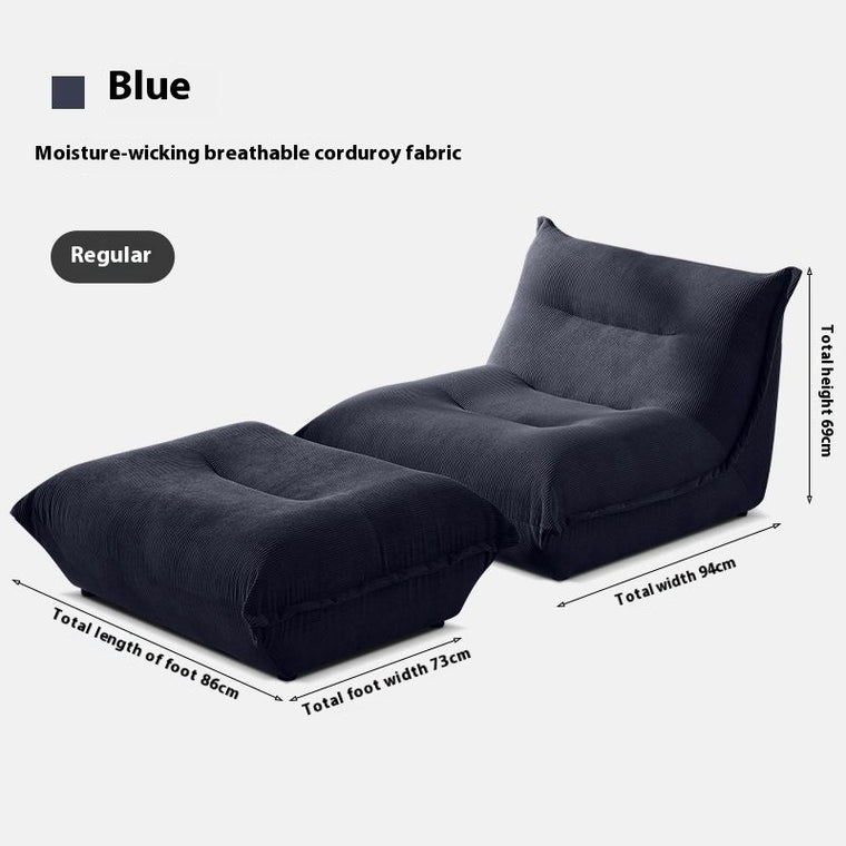 Lazy Sofa Reclining Sleeping Small Apartment Room Balcony Leisure Recliner