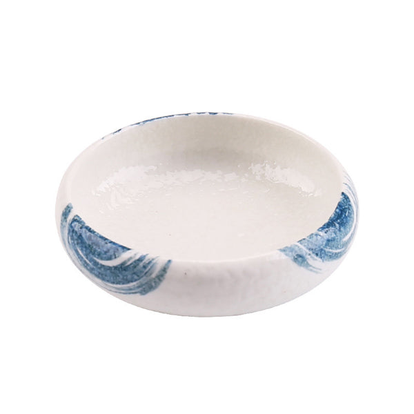 Ceramic Japanese Round Snack Plate
