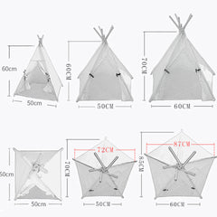 Portable Pet Teepee Tent for Dog & Cat
