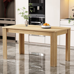 Wood Rectangular Dining Room Table