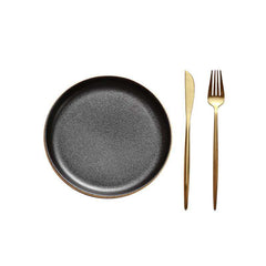 Steak Plate Round Flat Plate Western Food Plate