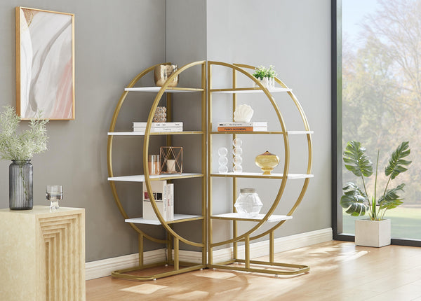 4-Tier Home Office Open Bookshelf